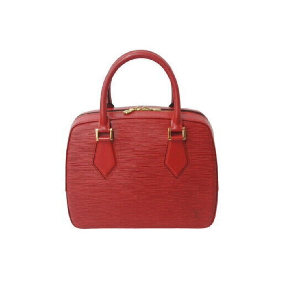 Louis Vuitton Sablon handbag Castilian red Epi leather